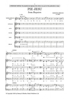 Pie Jesu (from Requiem)